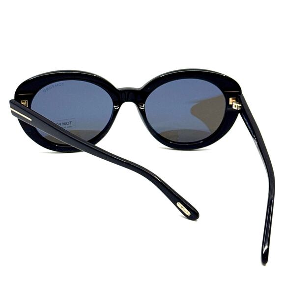 New, TOM FORD Lily-02 Sunglasses TF1009 01A Authentic - Picture 11 of 12